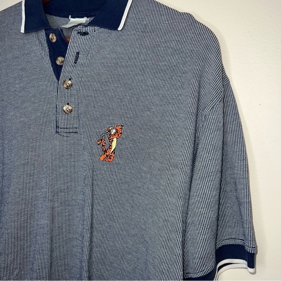 Walt Disney Men’s Tigger Polo Goff Shirt Resort Shirt Size Medium - Picture 3 of 10